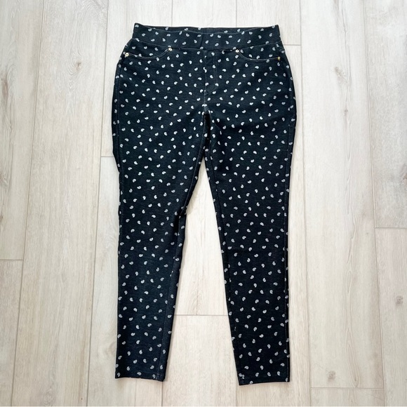 Michael Kors Paisley Jegging Pants Size Large - Picture 1 of 3